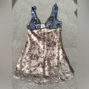 Free People Mini Slip Dress